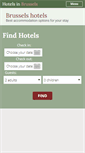 Mobile Screenshot of hotel-in-brussels.com
